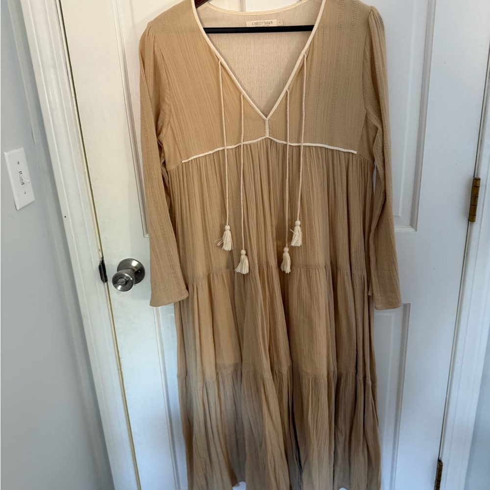 Christy Dawn Ivory Textured Garment
